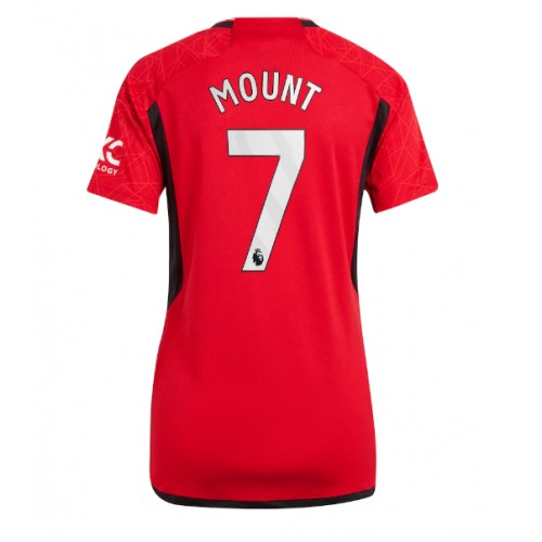 Ženski Nogometni dresi Manchester United Mason Mount #7 Domači 2023-24 Kratek Rokav